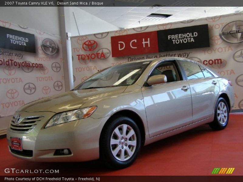 Desert Sand Mica / Bisque 2007 Toyota Camry XLE V6
