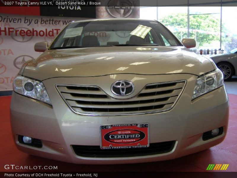 Desert Sand Mica / Bisque 2007 Toyota Camry XLE V6