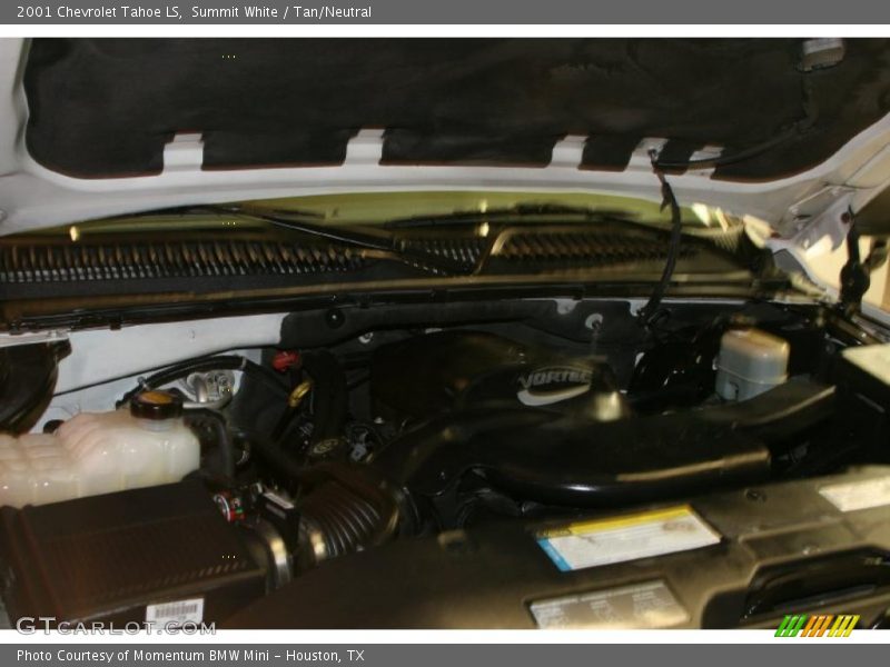 Summit White / Tan/Neutral 2001 Chevrolet Tahoe LS