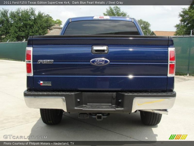 Dark Blue Pearl Metallic / Steel Gray 2011 Ford F150 Texas Edition SuperCrew 4x4