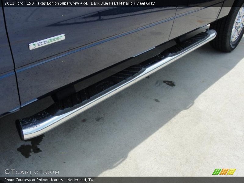 Dark Blue Pearl Metallic / Steel Gray 2011 Ford F150 Texas Edition SuperCrew 4x4