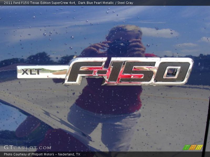 Dark Blue Pearl Metallic / Steel Gray 2011 Ford F150 Texas Edition SuperCrew 4x4
