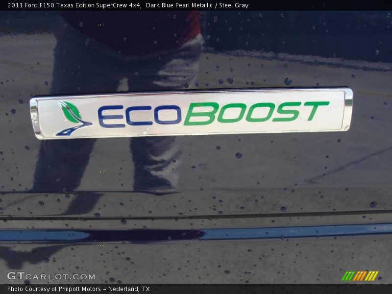 Dark Blue Pearl Metallic / Steel Gray 2011 Ford F150 Texas Edition SuperCrew 4x4