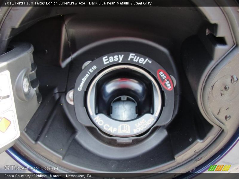Dark Blue Pearl Metallic / Steel Gray 2011 Ford F150 Texas Edition SuperCrew 4x4