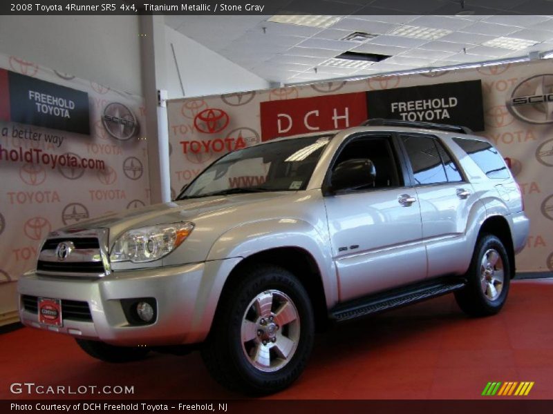 Titanium Metallic / Stone Gray 2008 Toyota 4Runner SR5 4x4