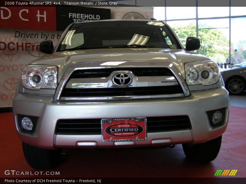 Titanium Metallic / Stone Gray 2008 Toyota 4Runner SR5 4x4