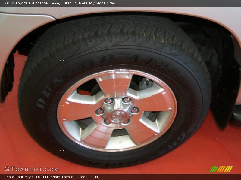 Titanium Metallic / Stone Gray 2008 Toyota 4Runner SR5 4x4