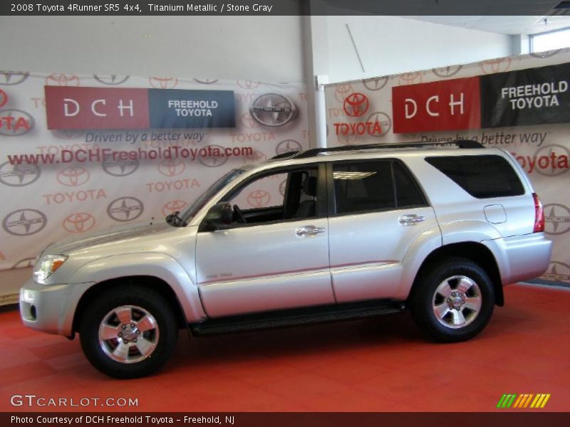 Titanium Metallic / Stone Gray 2008 Toyota 4Runner SR5 4x4