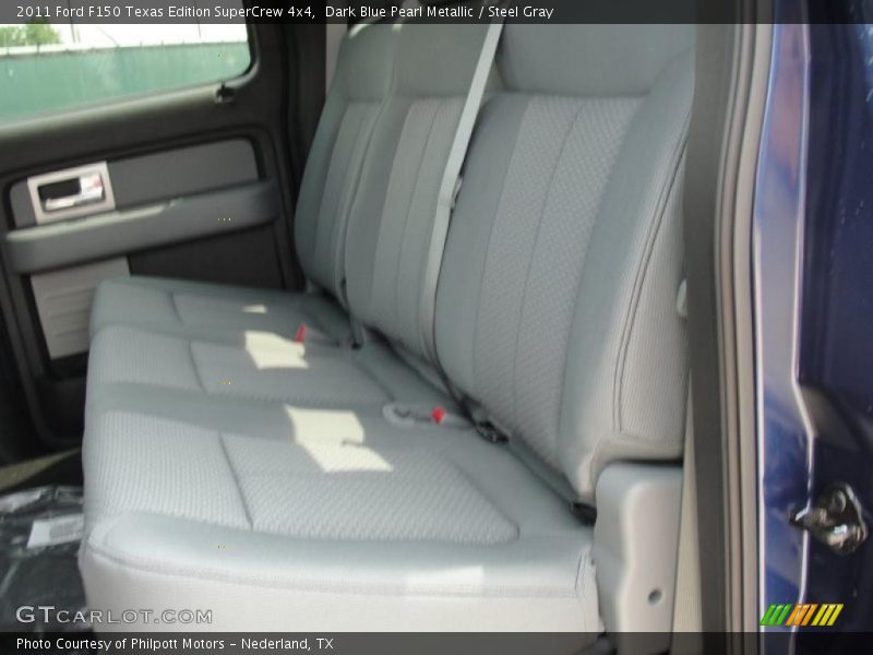 Dark Blue Pearl Metallic / Steel Gray 2011 Ford F150 Texas Edition SuperCrew 4x4