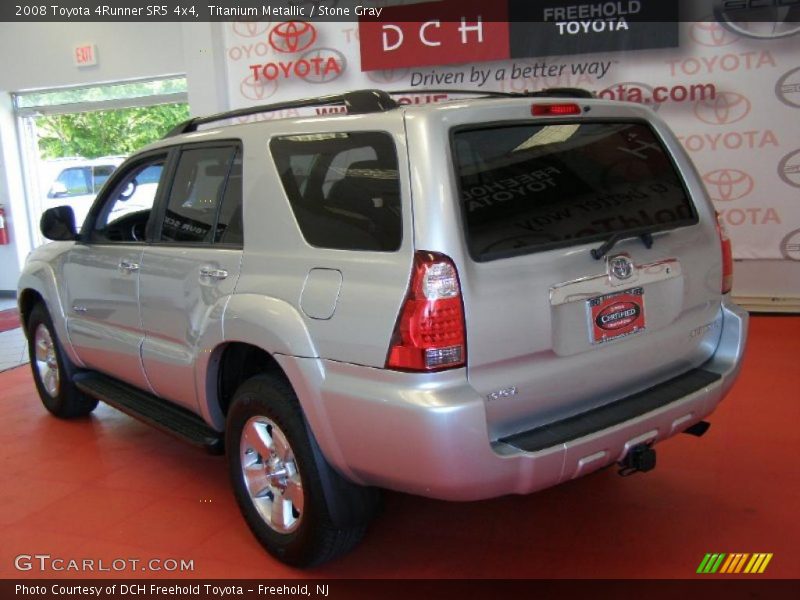 Titanium Metallic / Stone Gray 2008 Toyota 4Runner SR5 4x4