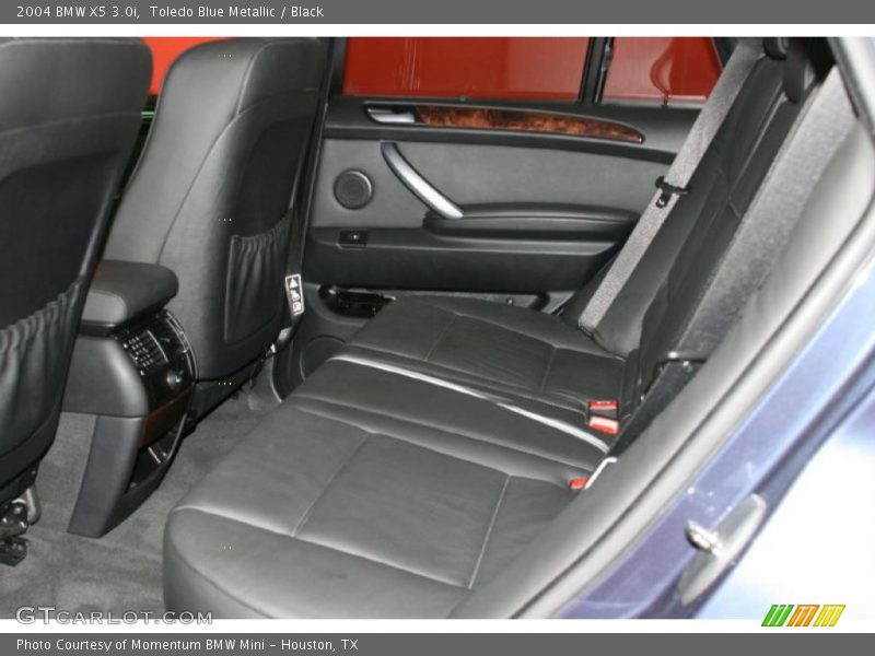 Toledo Blue Metallic / Black 2004 BMW X5 3.0i