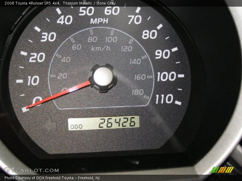 Titanium Metallic / Stone Gray 2008 Toyota 4Runner SR5 4x4