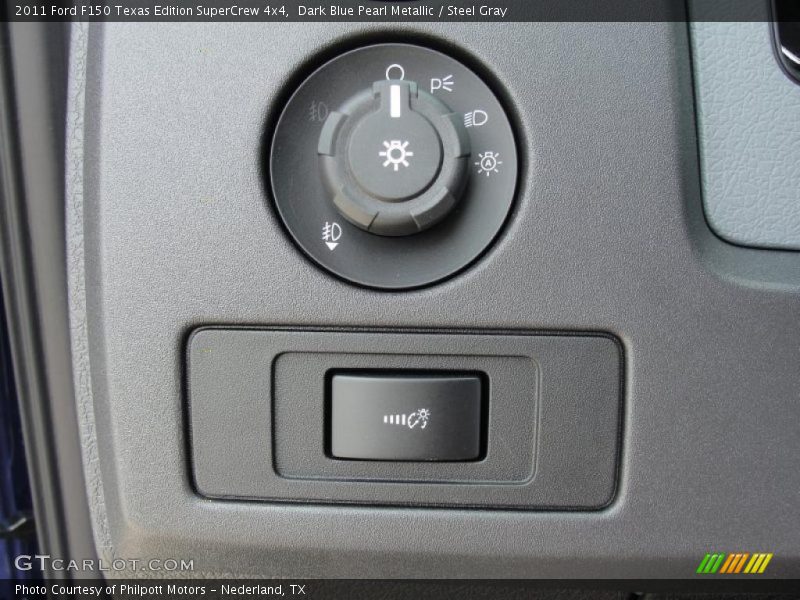 Dark Blue Pearl Metallic / Steel Gray 2011 Ford F150 Texas Edition SuperCrew 4x4