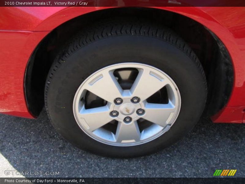 Victory Red / Gray 2010 Chevrolet Impala LT