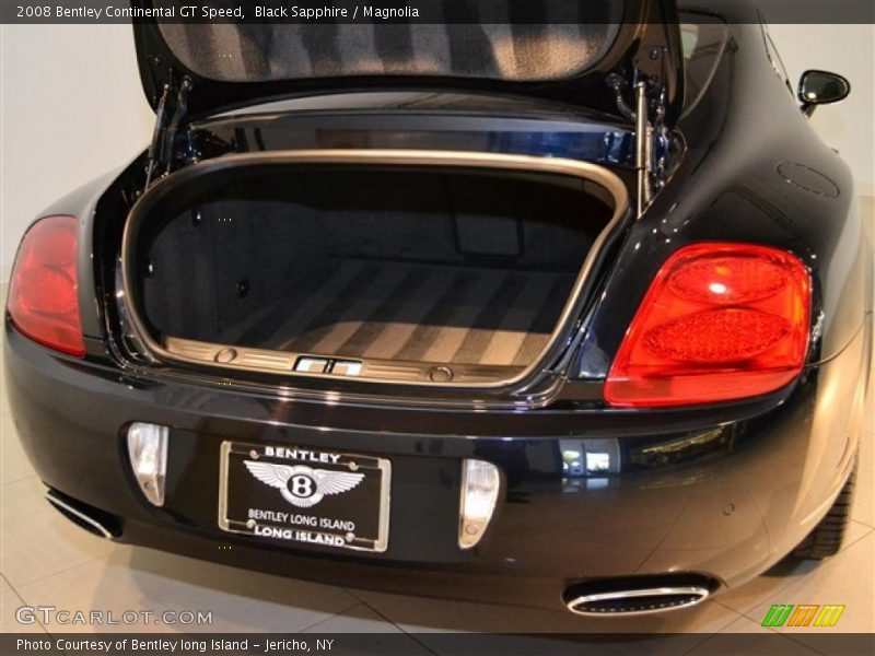 Black Sapphire / Magnolia 2008 Bentley Continental GT Speed