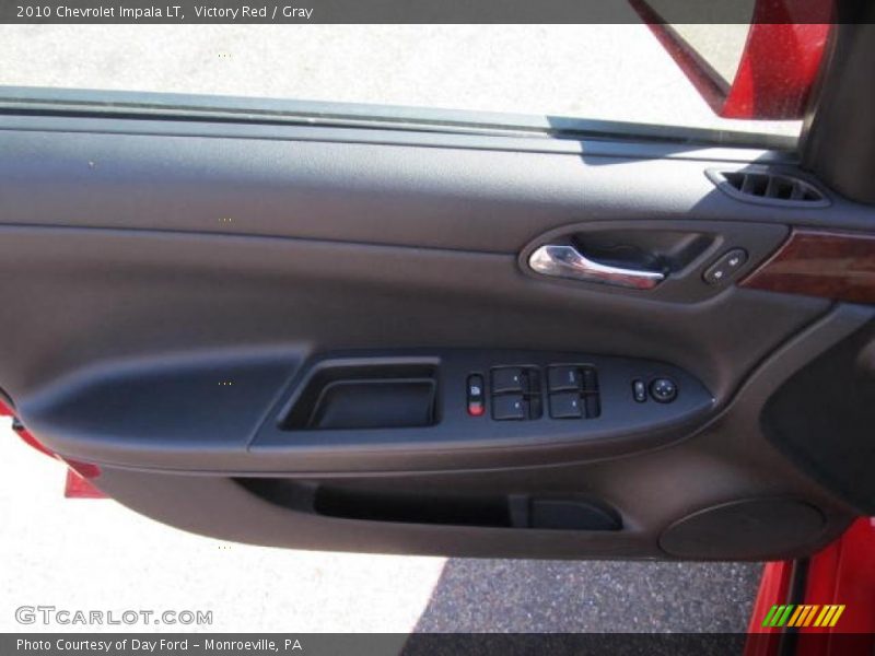 Victory Red / Gray 2010 Chevrolet Impala LT
