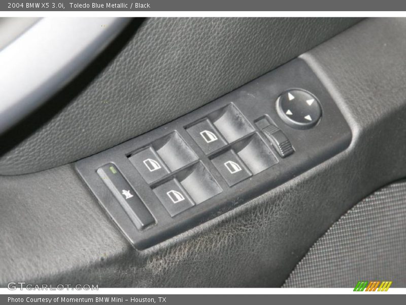 Toledo Blue Metallic / Black 2004 BMW X5 3.0i