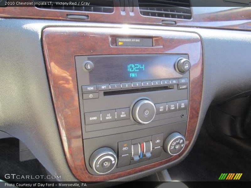 Victory Red / Gray 2010 Chevrolet Impala LT