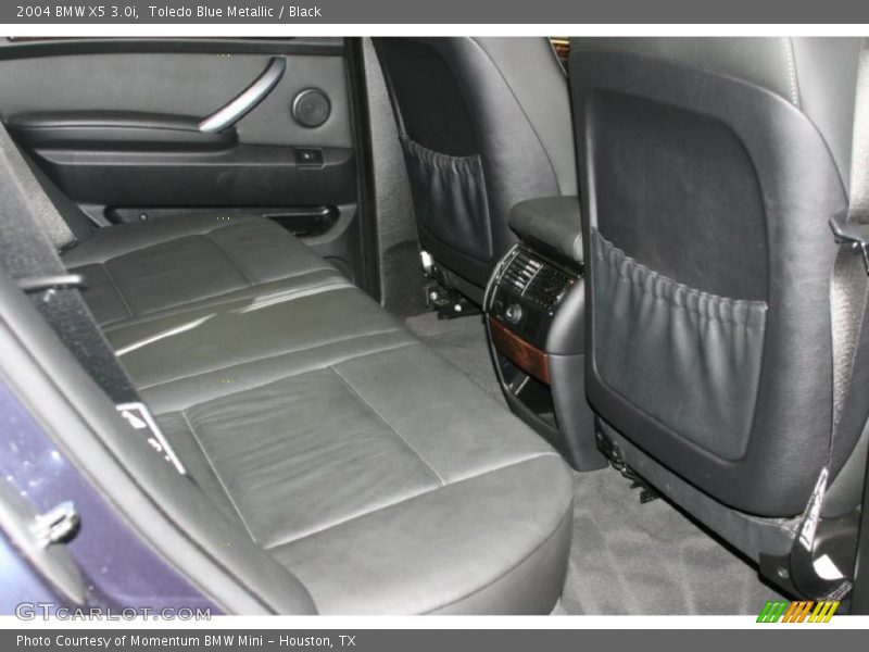 Toledo Blue Metallic / Black 2004 BMW X5 3.0i