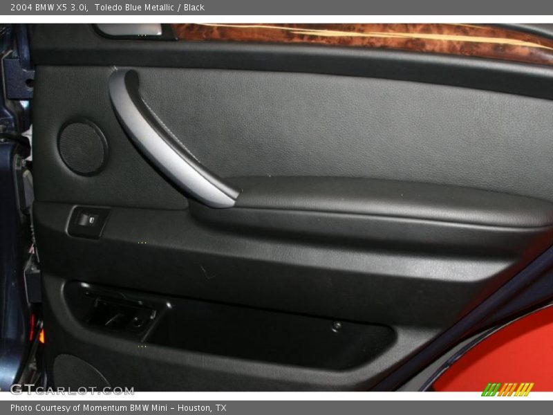 Toledo Blue Metallic / Black 2004 BMW X5 3.0i