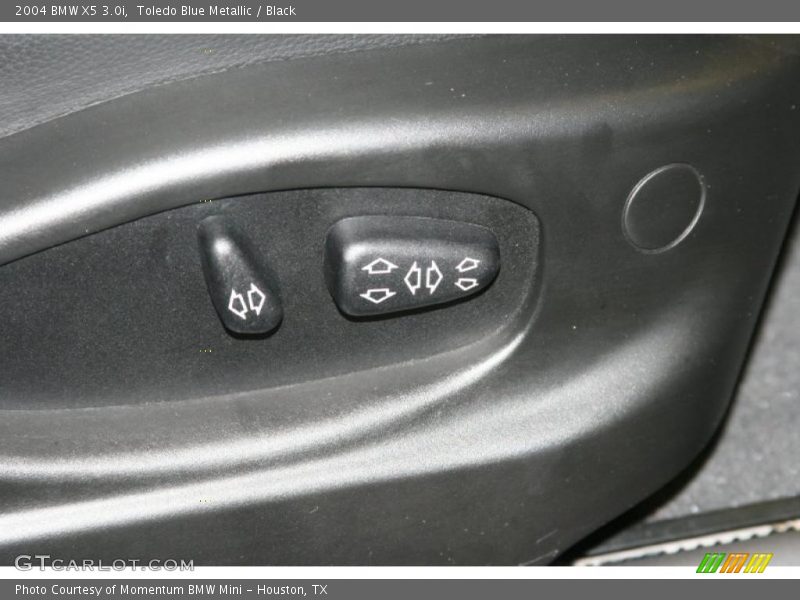 Toledo Blue Metallic / Black 2004 BMW X5 3.0i