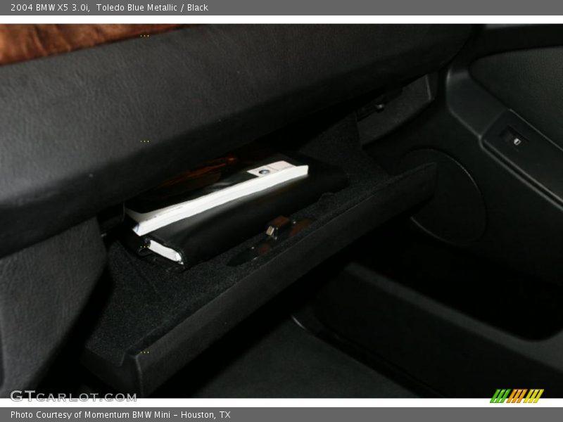 Toledo Blue Metallic / Black 2004 BMW X5 3.0i