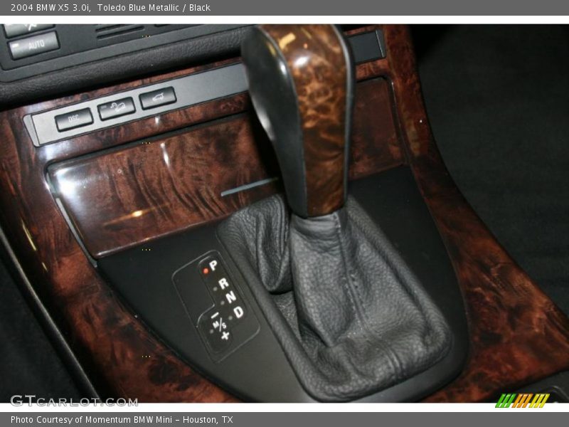 Toledo Blue Metallic / Black 2004 BMW X5 3.0i