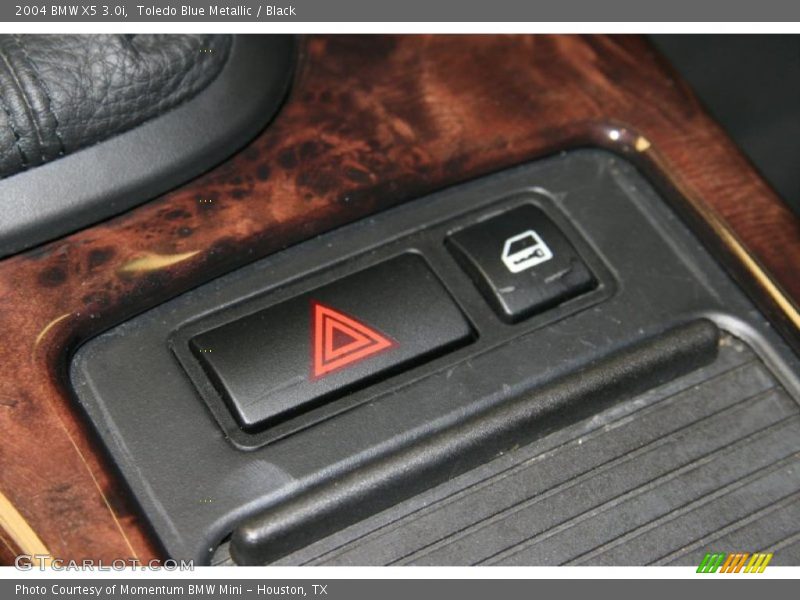 Toledo Blue Metallic / Black 2004 BMW X5 3.0i