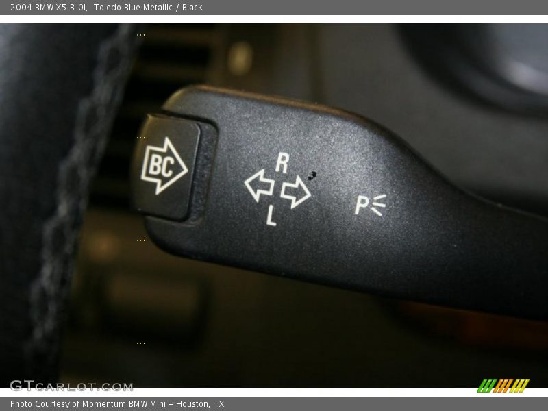 Toledo Blue Metallic / Black 2004 BMW X5 3.0i
