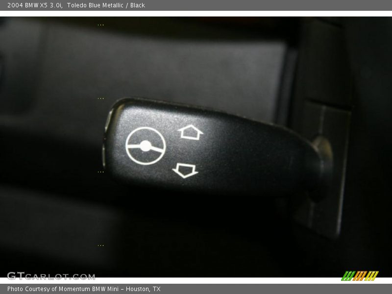Toledo Blue Metallic / Black 2004 BMW X5 3.0i