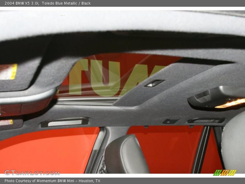 Toledo Blue Metallic / Black 2004 BMW X5 3.0i