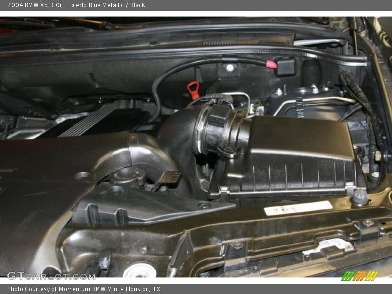 Toledo Blue Metallic / Black 2004 BMW X5 3.0i
