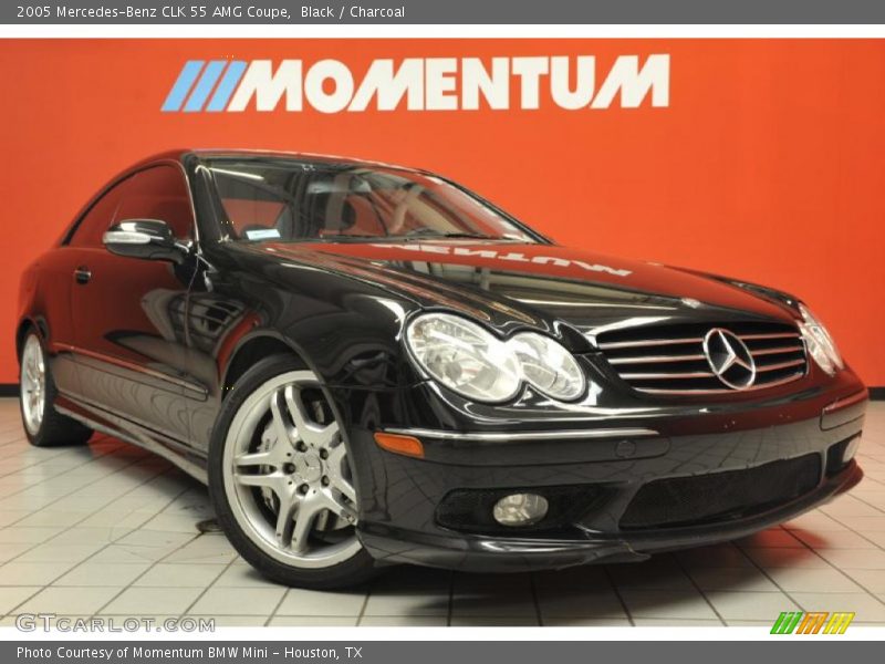 Black / Charcoal 2005 Mercedes-Benz CLK 55 AMG Coupe
