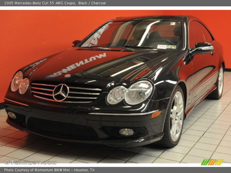 Black / Charcoal 2005 Mercedes-Benz CLK 55 AMG Coupe