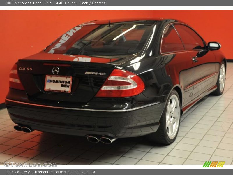 Black / Charcoal 2005 Mercedes-Benz CLK 55 AMG Coupe