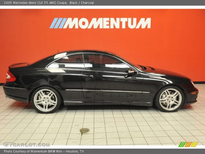 Black / Charcoal 2005 Mercedes-Benz CLK 55 AMG Coupe