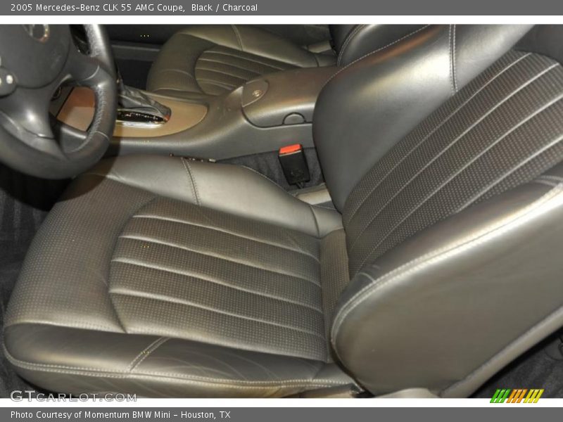 Black / Charcoal 2005 Mercedes-Benz CLK 55 AMG Coupe