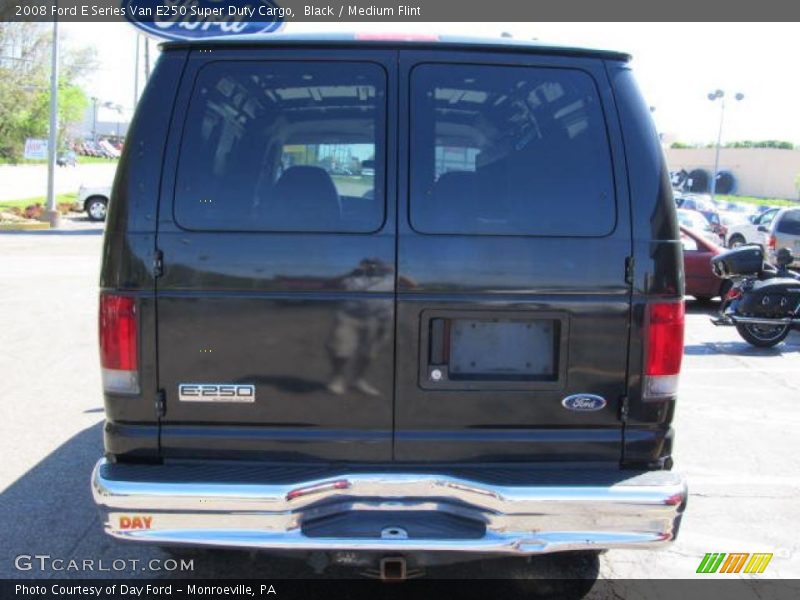 Black / Medium Flint 2008 Ford E Series Van E250 Super Duty Cargo