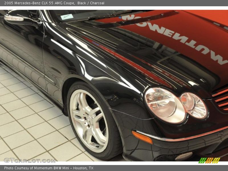 Black / Charcoal 2005 Mercedes-Benz CLK 55 AMG Coupe