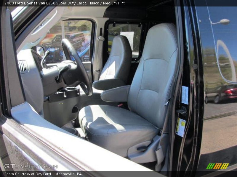 Black / Medium Flint 2008 Ford E Series Van E250 Super Duty Cargo