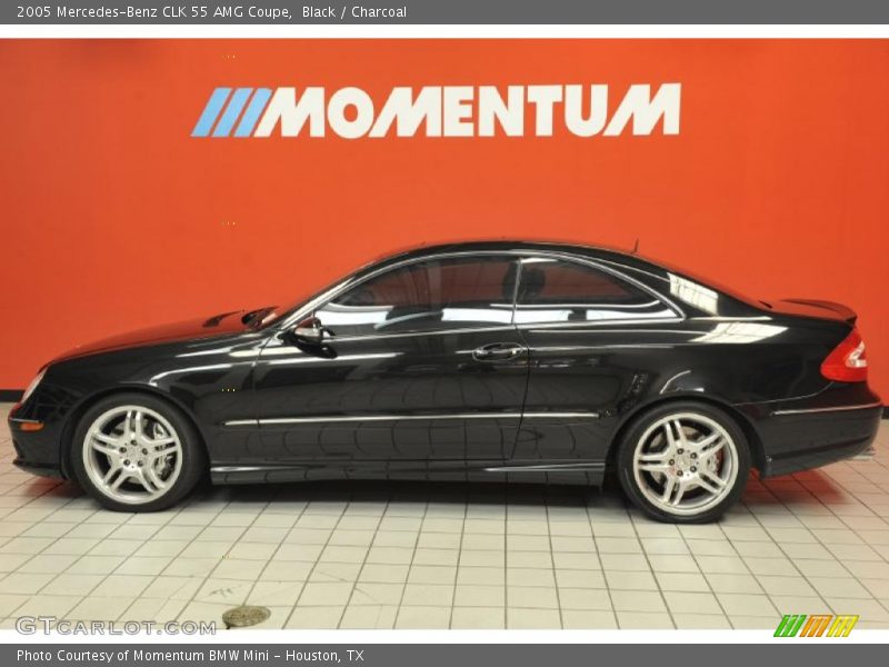 Black / Charcoal 2005 Mercedes-Benz CLK 55 AMG Coupe