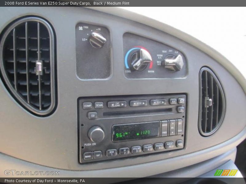 Black / Medium Flint 2008 Ford E Series Van E250 Super Duty Cargo