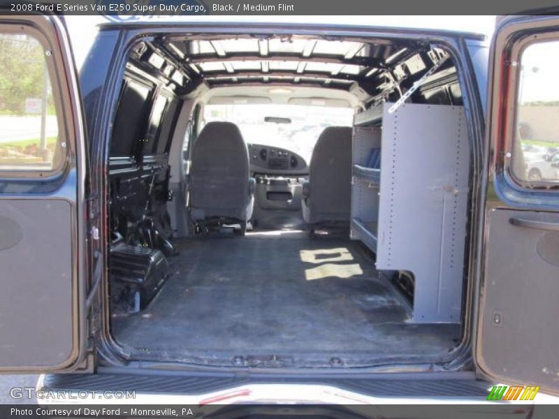 Black / Medium Flint 2008 Ford E Series Van E250 Super Duty Cargo
