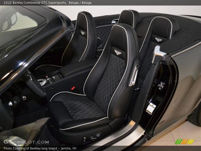  2012 Continental GTC Supersports Beluga Interior