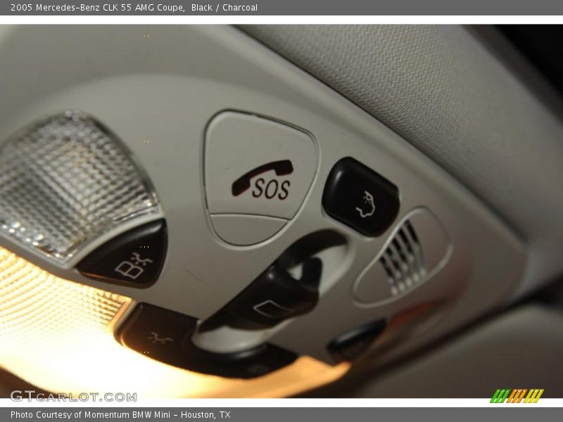 Black / Charcoal 2005 Mercedes-Benz CLK 55 AMG Coupe