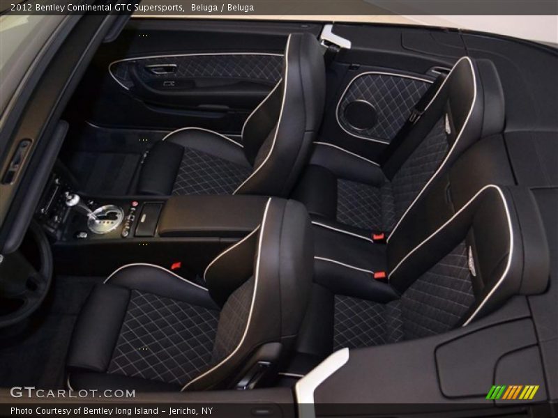  2012 Continental GTC Supersports Beluga Interior