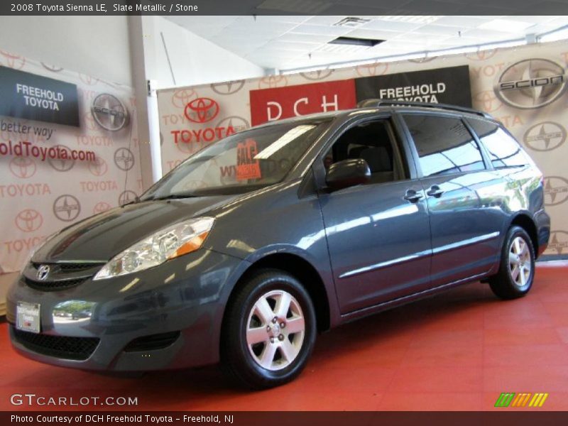 Slate Metallic / Stone 2008 Toyota Sienna LE
