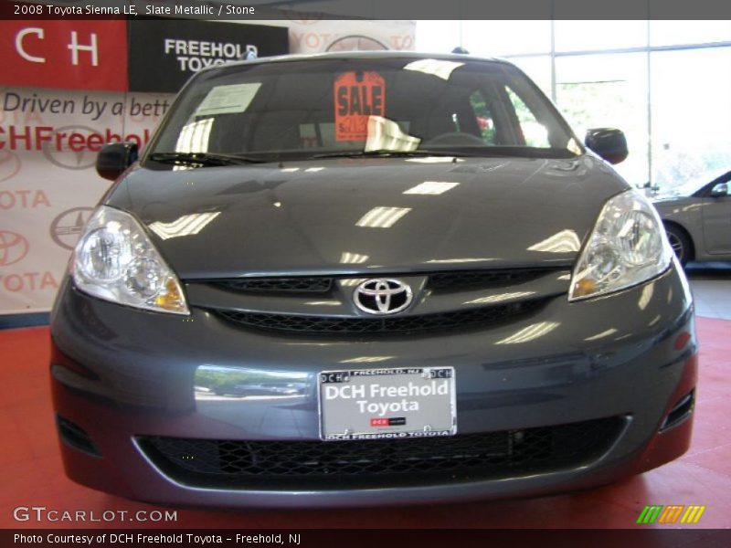 Slate Metallic / Stone 2008 Toyota Sienna LE