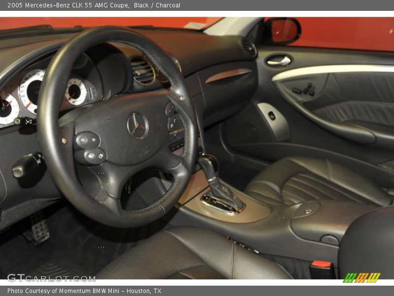 Black / Charcoal 2005 Mercedes-Benz CLK 55 AMG Coupe