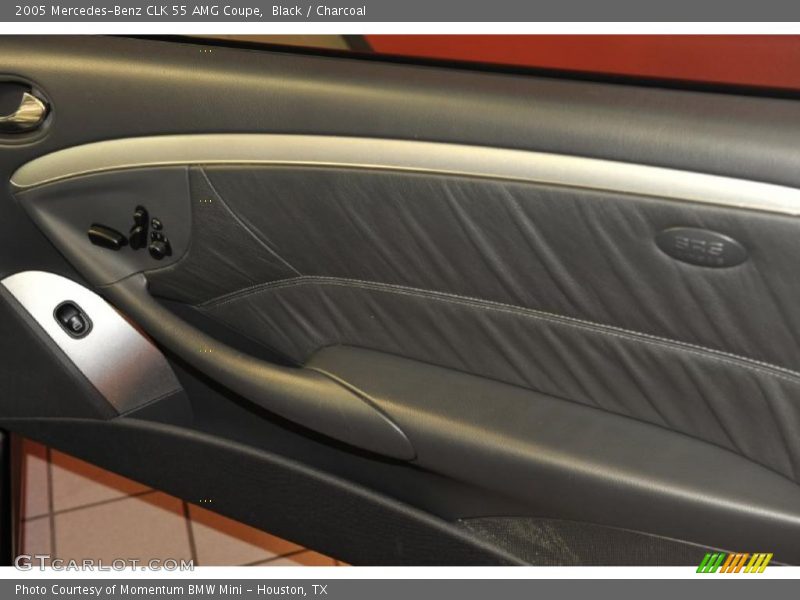 Black / Charcoal 2005 Mercedes-Benz CLK 55 AMG Coupe